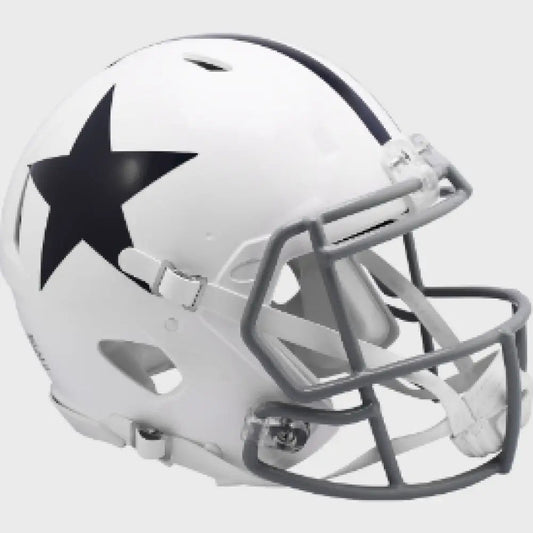 Dallas Cowboys Full Size Authentic 1960 to 1963 Speed Throwback Football Helmet - NFL Break4Sports & Collectibles, LLC