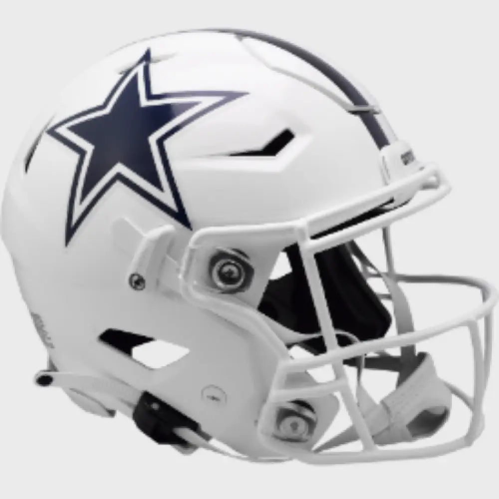 Dallas Cowboys Full Size SpeedFlex Football Helmet 2022 Alternate On-Field - NFL Break4Sports & Collectibles, LLC