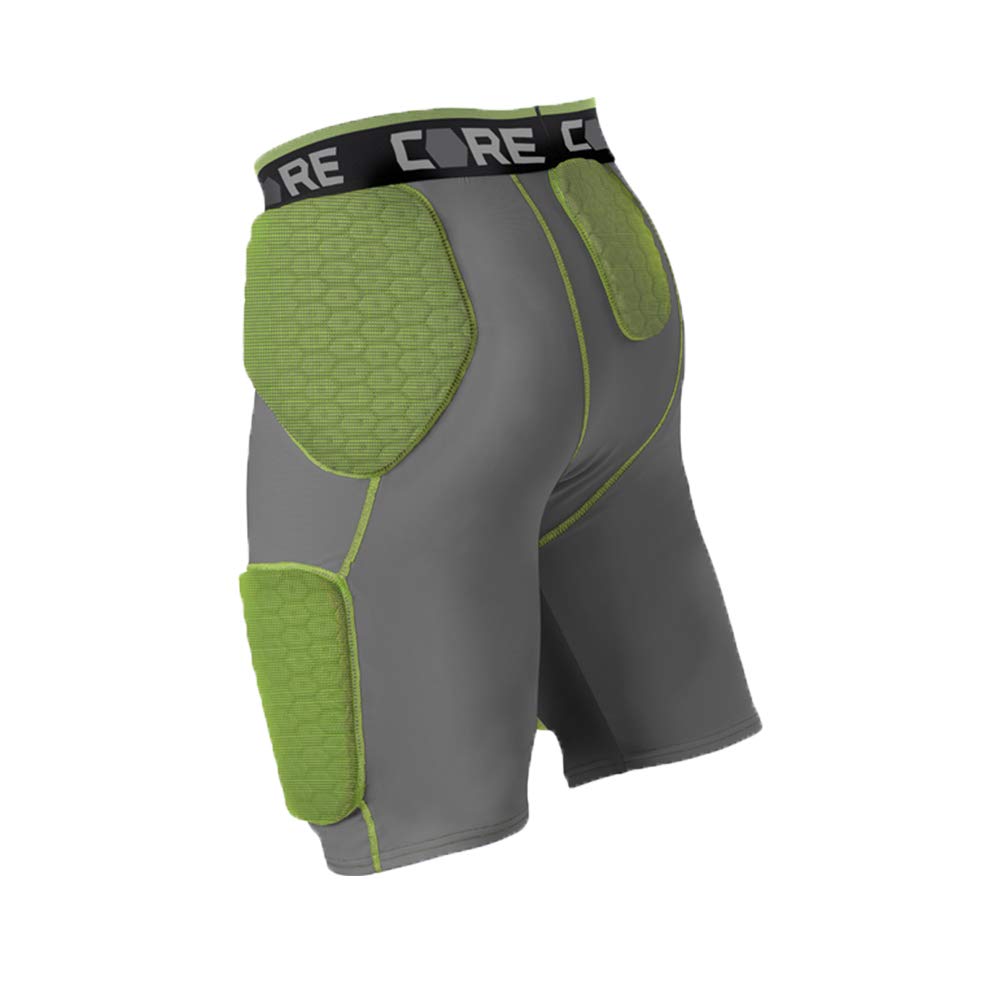 Alleson Athletic Alleson Athletic Adult Vortex Integrated 5 Padded Football Girdle(Style 5SIPG2) - MCI SPORTS