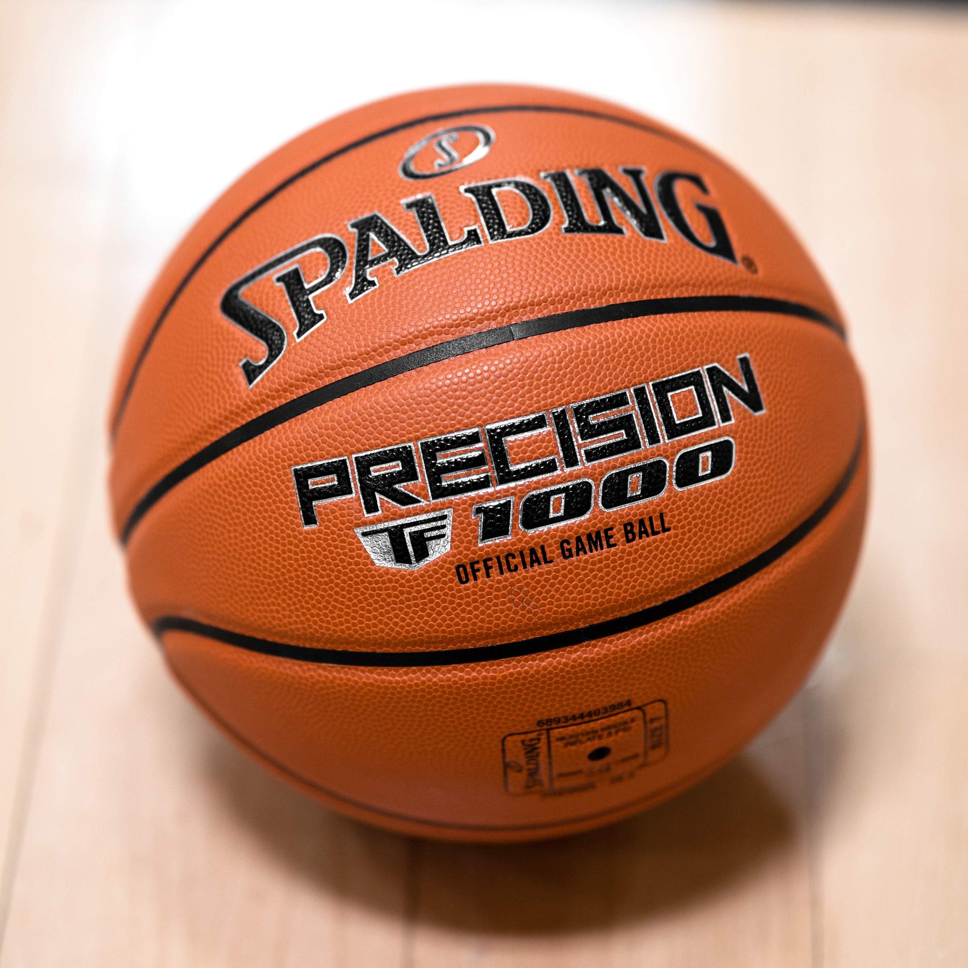 Spalding Precision TF-1000 Indoor Game Basketballs, Dry Grip Microfiber Composite Cushioned Cover, High School Approved - MCI SPORTS