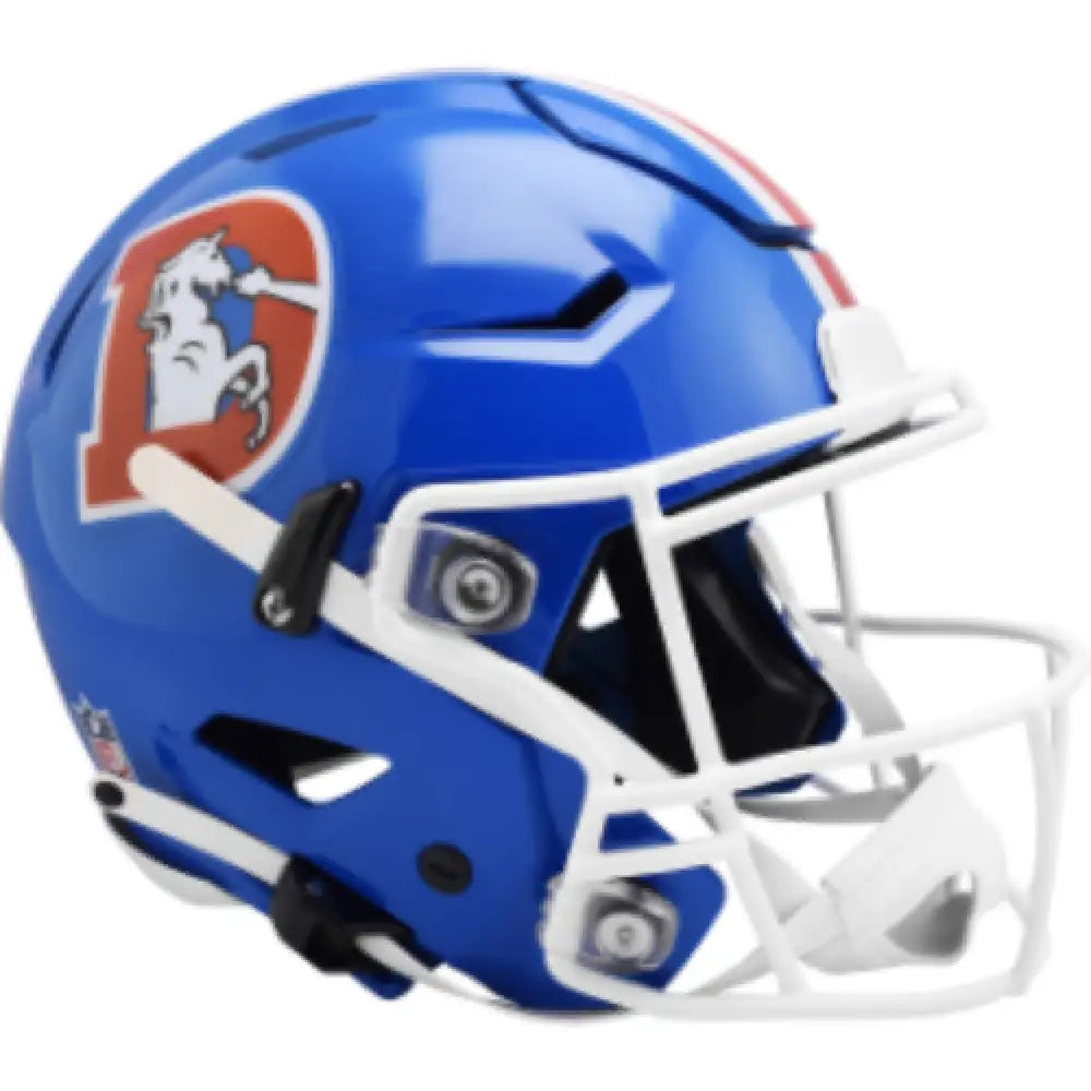 Denver Broncos 1975 to 1996 Full Size SpeedFlex Throwback Football Helmet - NFL Break4Sports & Collectibles, LLC