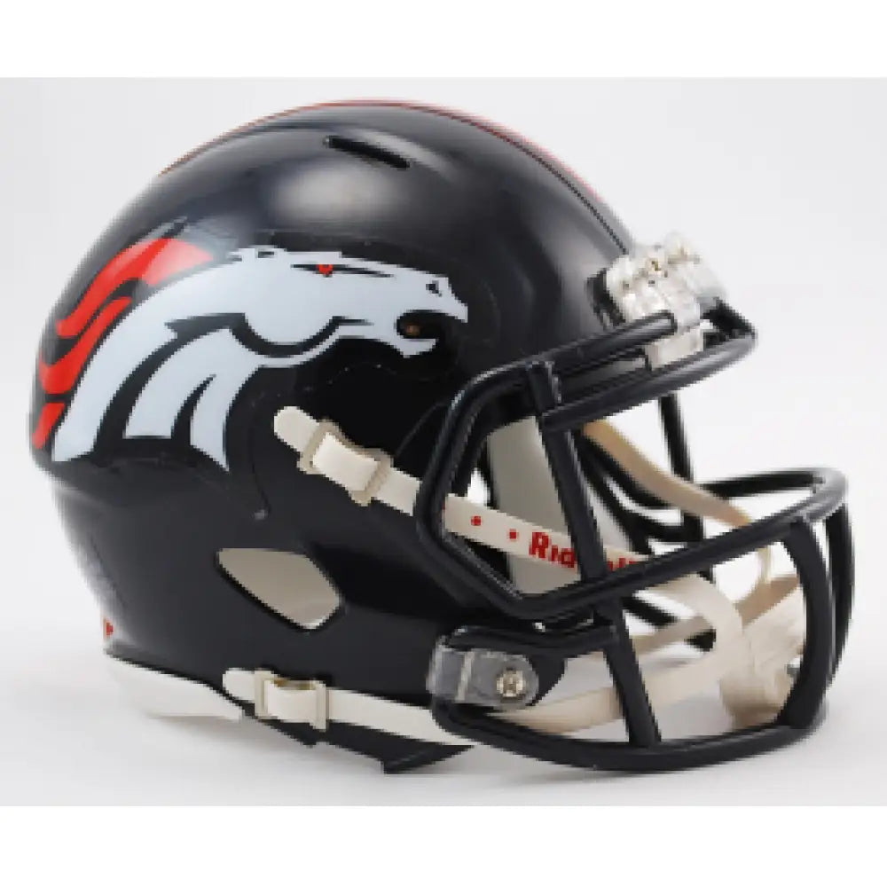 Denver Broncos 1997 to 2023 NFL Mini Speed Throwback Helmet Break4Sports & Collectibles, LLC