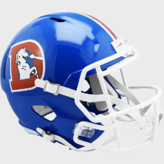 Denver Broncos Full Size 1975 to 1996 Speed Replica Throwback Helmet - NFL Break4Sports & Collectibles, LLC