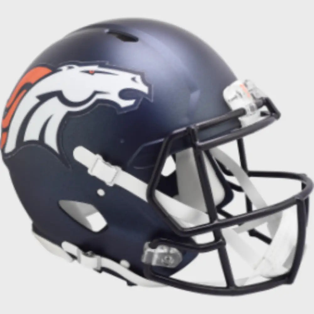 Denver Broncos Full Size Authentic Speed Football Helmet 2024 Primary - NFL Break4Sports & Collectibles, LLC
