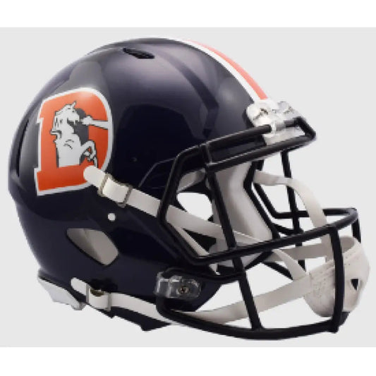 Denver Broncos Full Size Authentic Speed Football Helmet Color Rush - NFL Break4Sports & Collectibles, LLC