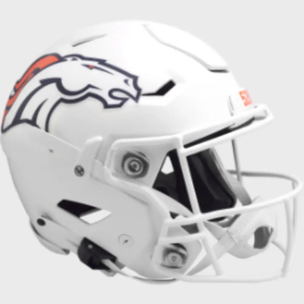 Denver Broncos Full Size Authentic SpeedFlex Football Helmet 2024 On-Field Alternate - NFL Break4Sports & Collectibles, LLC
