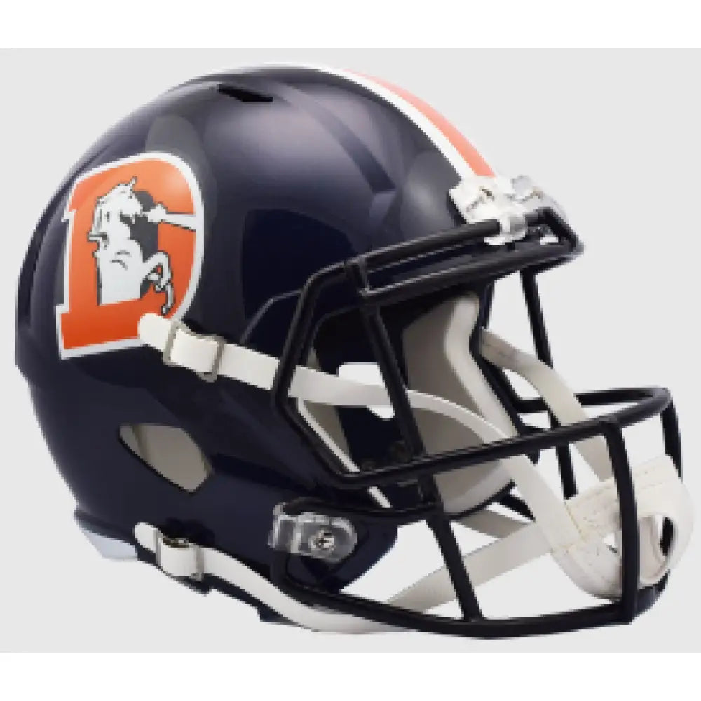Denver Broncos Full Size Speed Replica Football Helmet Color Rush - NFL Break4Sports & Collectibles, LLC