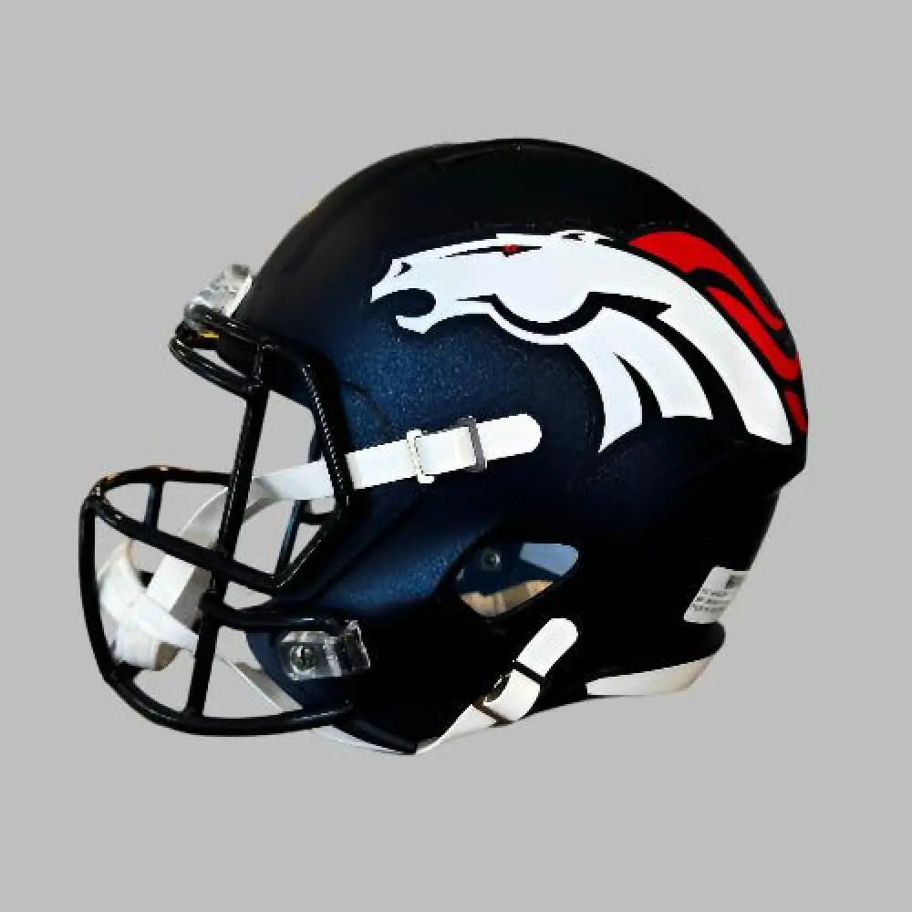 Denver Broncos Full Size Speed Replica Football Helmet Primary - NFL Break4Sports & Collectibles, LLC