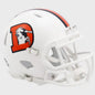 Denver Broncos NFL Mini Speed Football Helmet 2023 Snowcapped Break4Sports & Collectibles, LLC