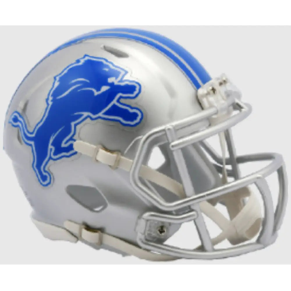 Detroit Lions 2017 to 2023 NFL Mini Speed Throwback Helmet Break4Sports & Collectibles, LLC