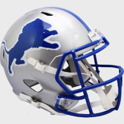 Detroit Lions Full Size 1983 to 2002 Speed Replica Throwback Football Helmet - NFL Break4Sports & Collectibles, LLC