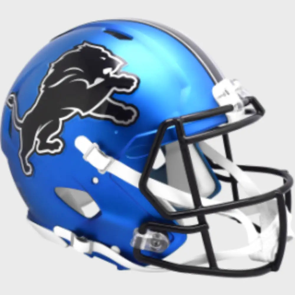 Detroit Lions Full Size Authentic Speed Football Helmet 2024 On-Field Alternate - NFL Break4Sports & Collectibles, LLC