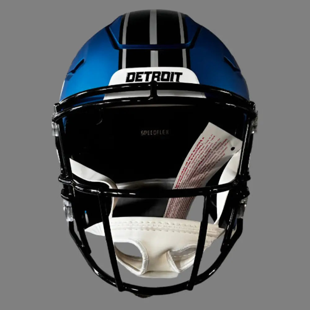 Detroit Lions Full Size Authentic SpeedFlex Football Helmet 2024 On-Field Alternate - NFL Break4Sports & Collectibles, LLC
