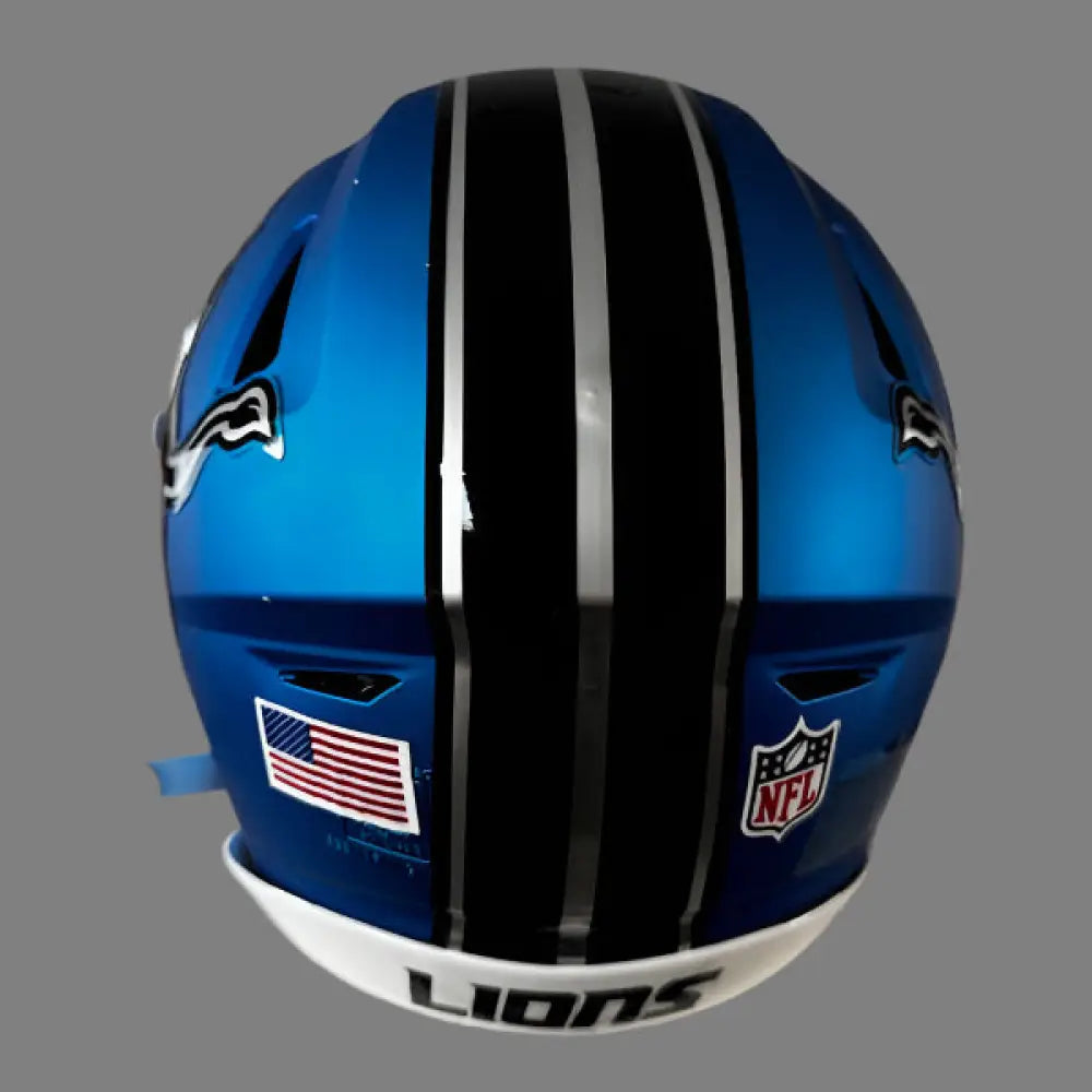 Detroit Lions Full Size Authentic SpeedFlex Football Helmet 2024 On-Field Alternate - NFL Break4Sports & Collectibles, LLC
