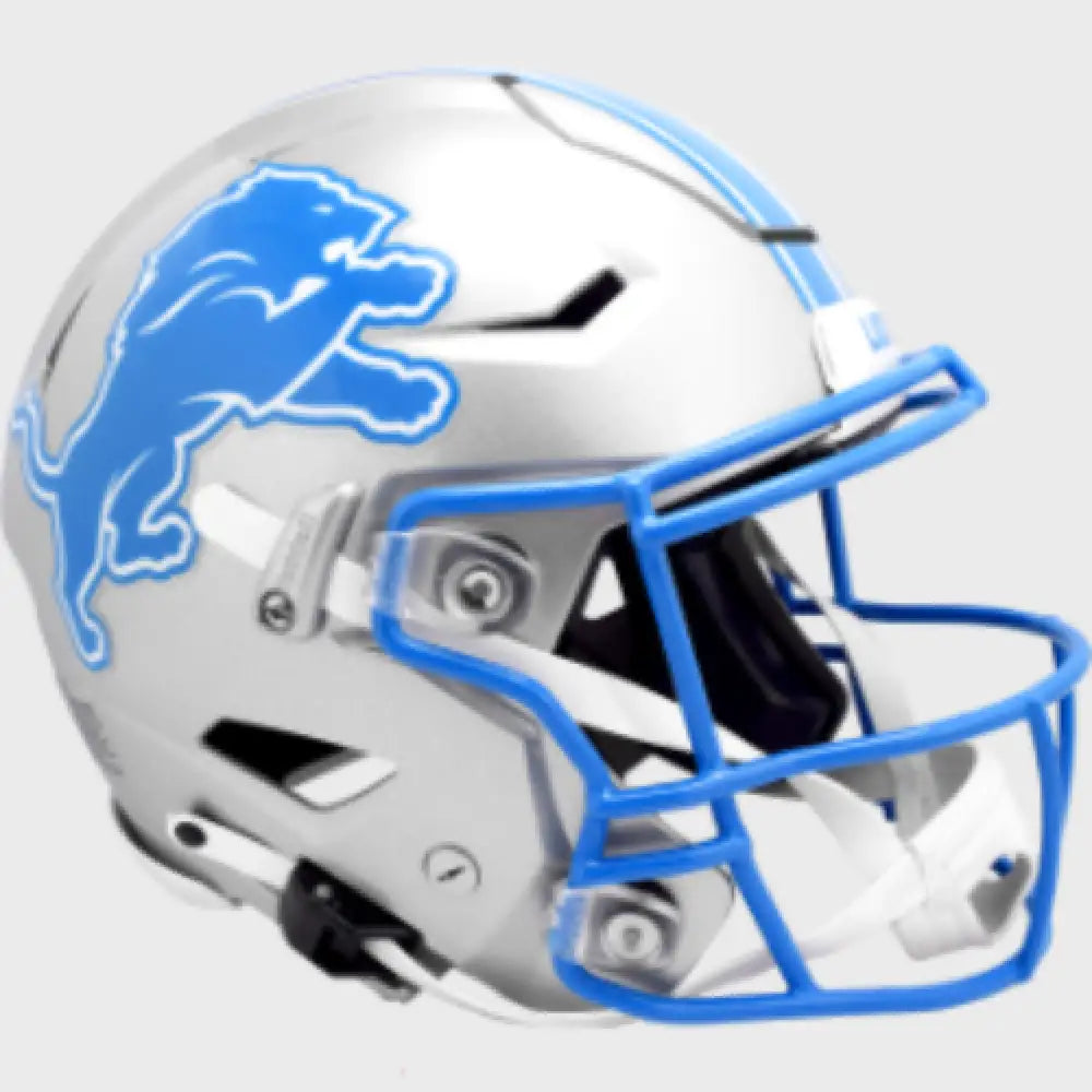 Detroit Lions Full Size Authentic SpeedFlex Football Helmet 2024 Primary - NFL Break4Sports & Collectibles, LLC