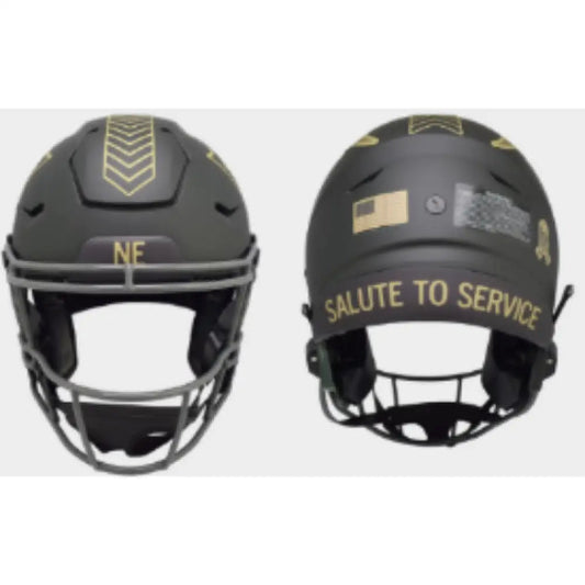 Detroit Lions Full Size Authentic SpeedFlex Football Helmet SALUTE TO SERVICE 4 - NFL Break4Sports & Collectibles, LLC