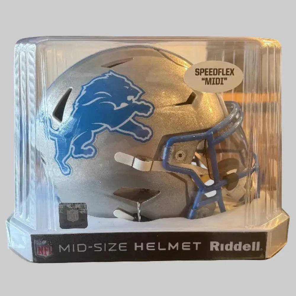 Detroit Lions Mid Size SpeedFlex Helmet - NFL Break4Sports & Collectibles, LLC
