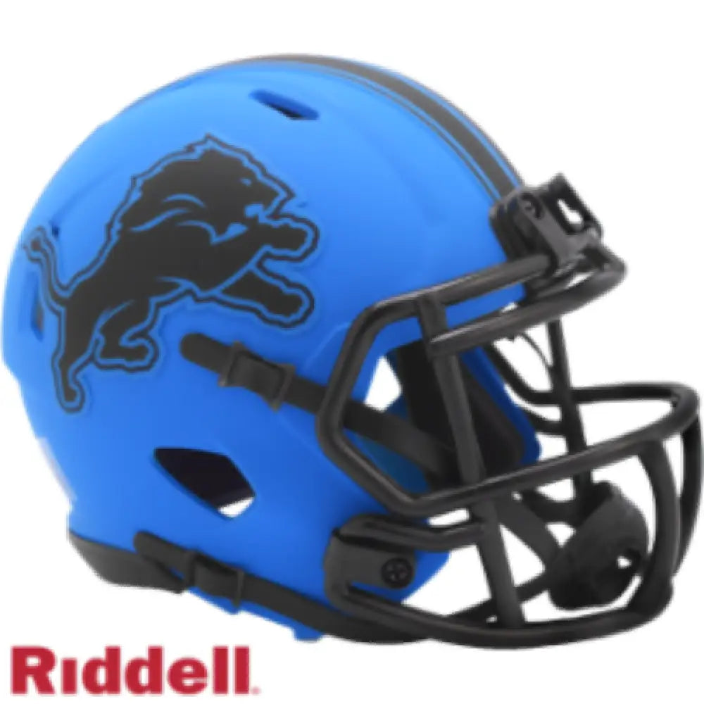 Detroit Lions NFL Mini Speed Football Helmet RAVE Break4Sports & Collectibles, LLC