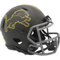 Detroit Lions NFL SALUTE TO SERVICE 4 Mini Speed Football Helmet NFL Break4Sports & Collectibles, LLC
