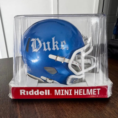 Duke Blue Devils NCAA Mini Speed Football Helmet Gothic NCAA Break4Sports & Collectibles, LLC