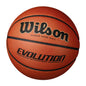 Wilson Evolution Game Basketball, Black, Official Size - 29.5" - 5 Pack - MCI SPORTS