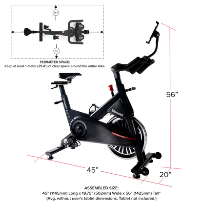 Elite Power Connected Spinner® Bike Spinning