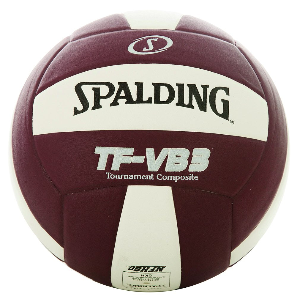 Spalding TF-VB3 Maroon/White Volleyball - MCI SPORTS