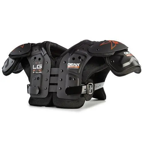 Gear Pro-Tec J.V. X3 Shoulder Pads for Youth and Middle School - MCI SPORTS