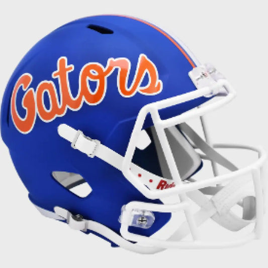 Florida Gators Full Size Speed Replica Football Helmet Matte Blue - NCAA Break4Sports & Collectibles, LLC