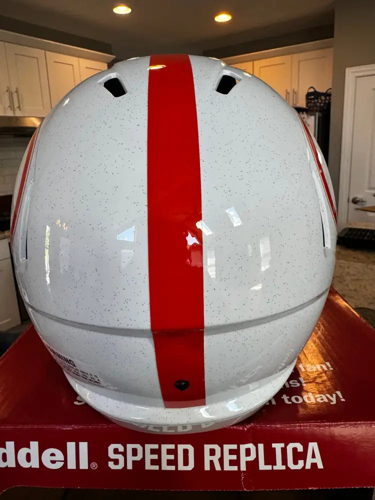 Florida Gators Full Size Speed Replica Throwback Football Helmet White w/Gray Mask- NCAA Break4Sports & Collectibles, LLC