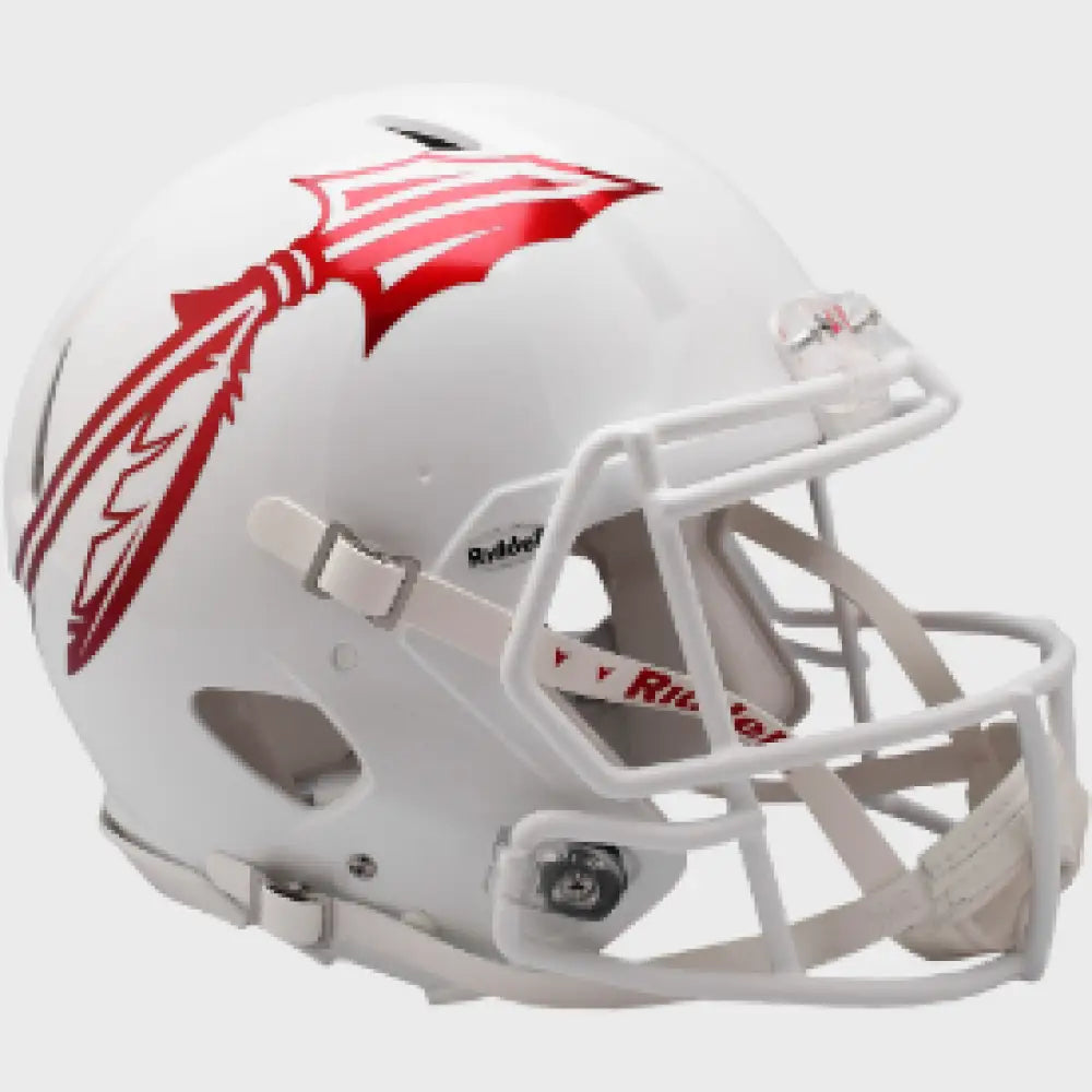 Florida State Seminoles Full Size Authentic Speed Football Helmet White White - NCAA Break4Sports & Collectibles, LLC