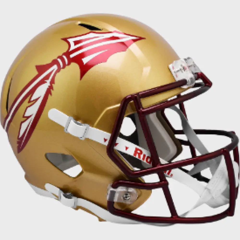 Florida State Seminoles Full Size Speed Replica Football Helmet Metallic Paint - NCAA Break4Sports & Collectibles, LLC