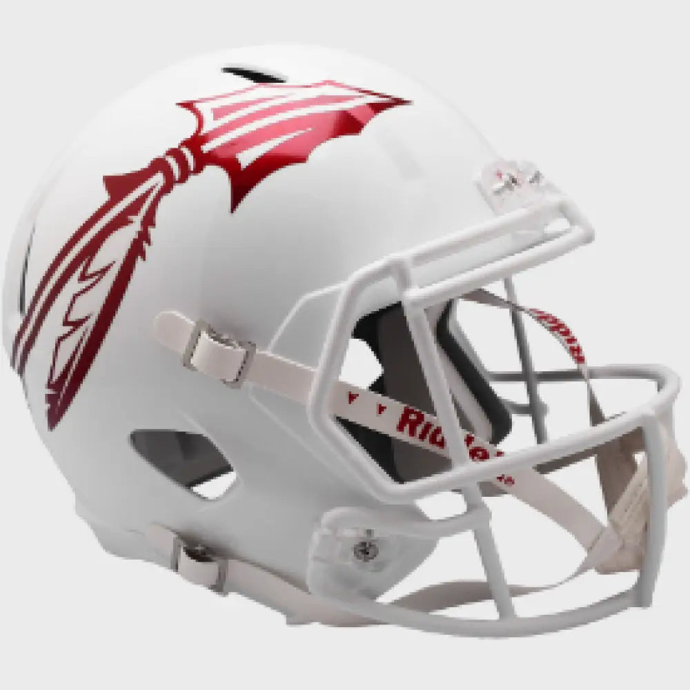 Florida State Seminoles Full Size Speed Replica Football Helmet White - NCAA Break4Sports & Collectibles, LLC