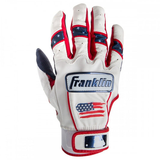 Franklin CFX Chrome 4th of July Men's Batting Gloves Peligro Sports