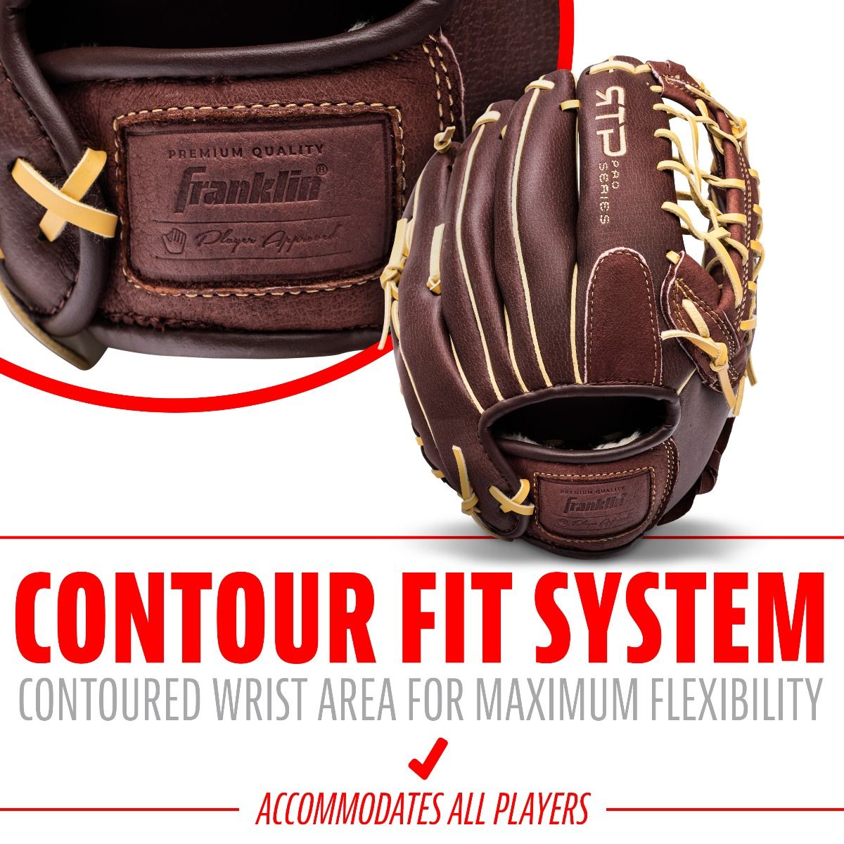 YOUTH - Franklin RTP Pro Fielding Glove Infield, Outfield Gloves Peligro Sports