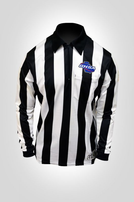 Honig's GHSA Sublimated 2" Long Sleeve Ultra Tech Football & Lacrosse Shirt With Flag Honig's
