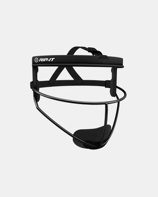 Rip-it Defense Pro Black Gloss Softball Fielders Mask - MCI SPORTS