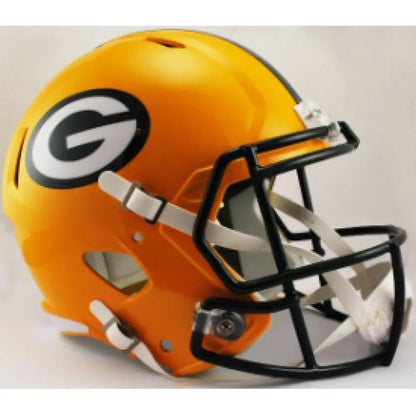 Green Bay Packers Full Size Speed Replica Football Helmet - NFL Break4Sports & Collectibles, LLC
