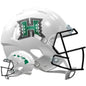 Hawaii Warriors Full Size Replica Speed Football Helmet White - NCAA Break4Sports & Collectibles, LLC