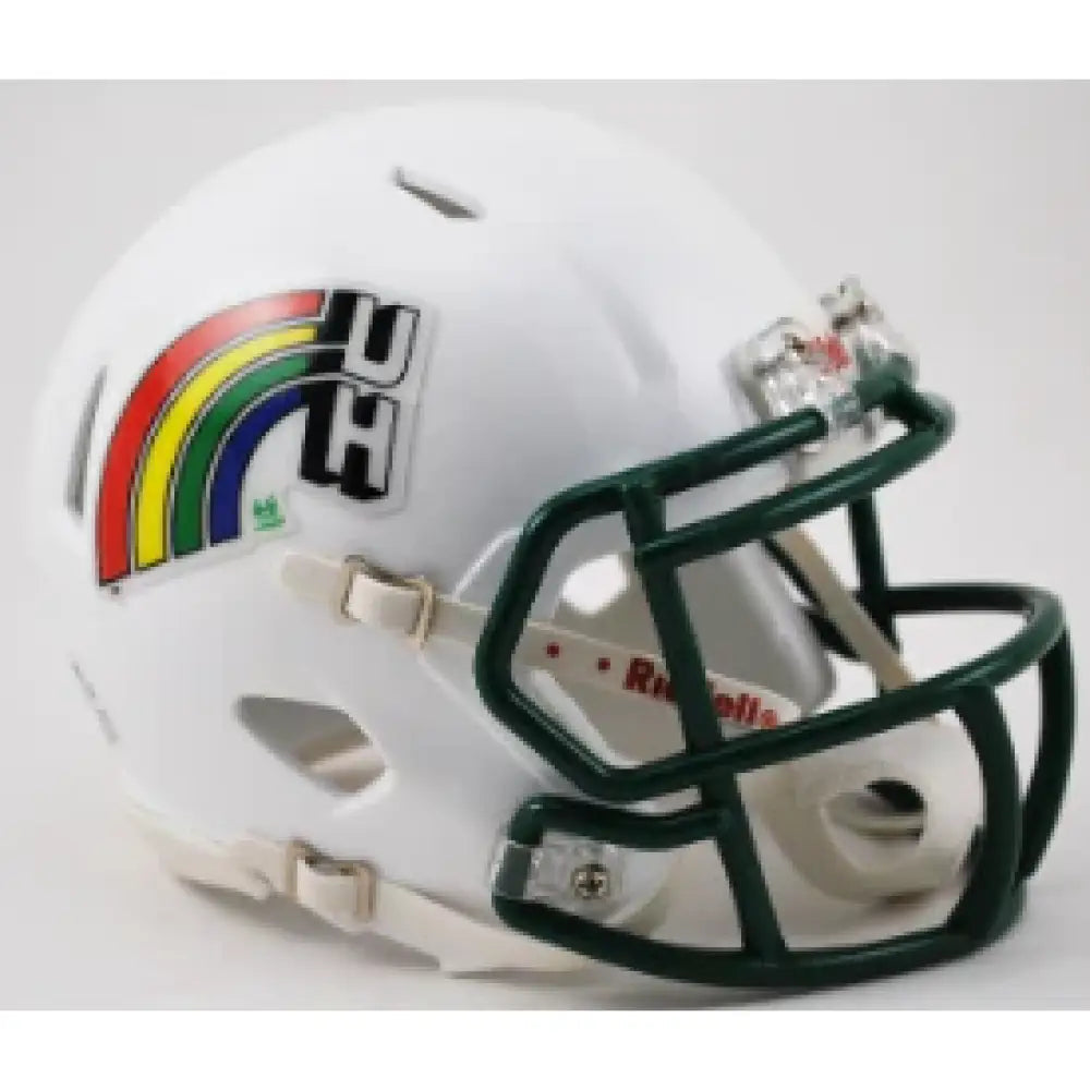 Hawaii Warriors NCAA Mini Speed Football Helmet Retro - NCAA Break4Sports & Collectibles, LLC