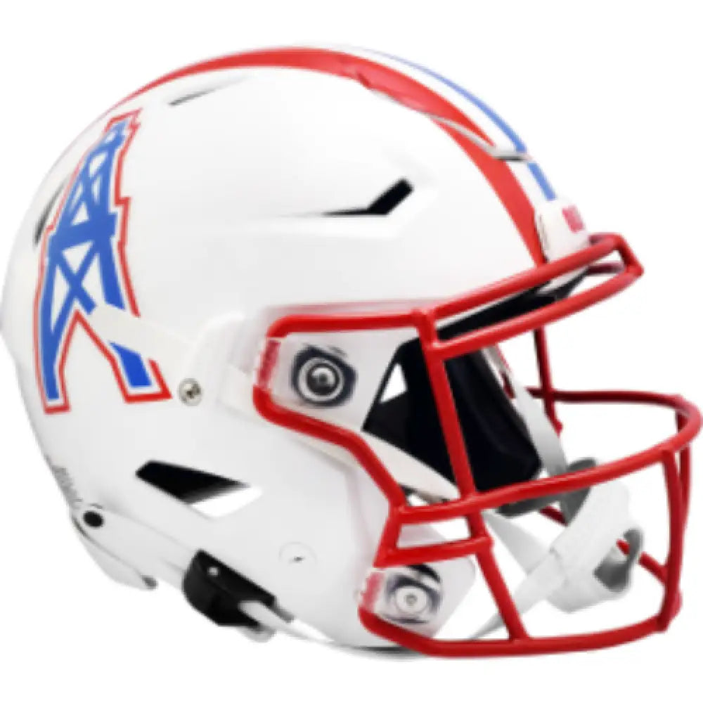 Houston Oilers Full Size Authentic 1981 to 1998 SpeedFlex Throwback Football Helmet- NFL Break4Sports & Collectibles, LLC