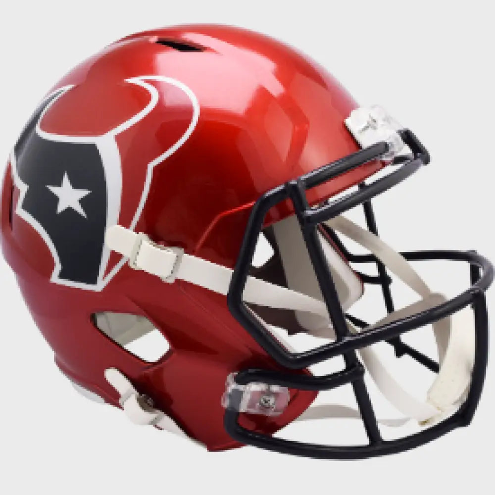 Houston Texans Full Size Speed Replica Football Helmet 2022 Alternate - NFL Break4Sports & Collectibles, LLC