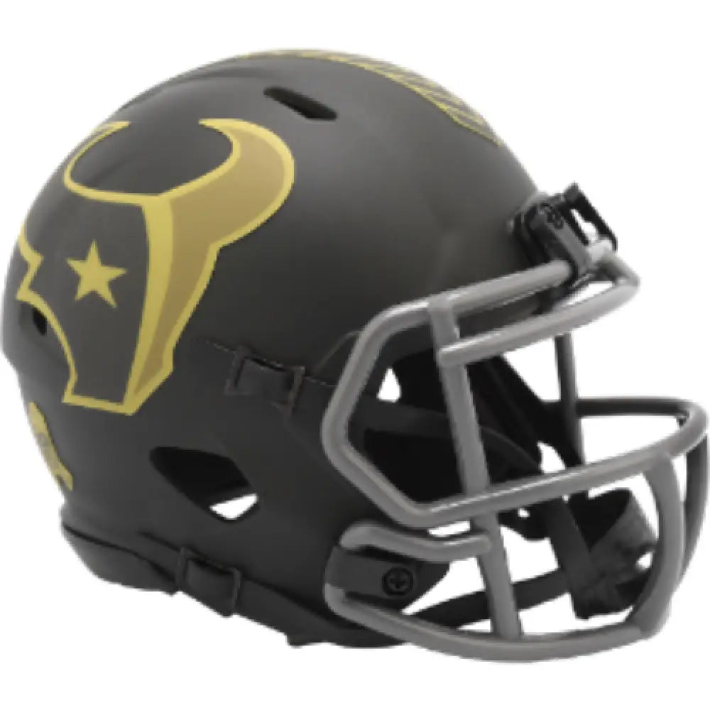 Houston Texans SALUTE TO SERVICE 4 Mini Speed Football Helmet NFL Break4Sports & Collectibles, LLC