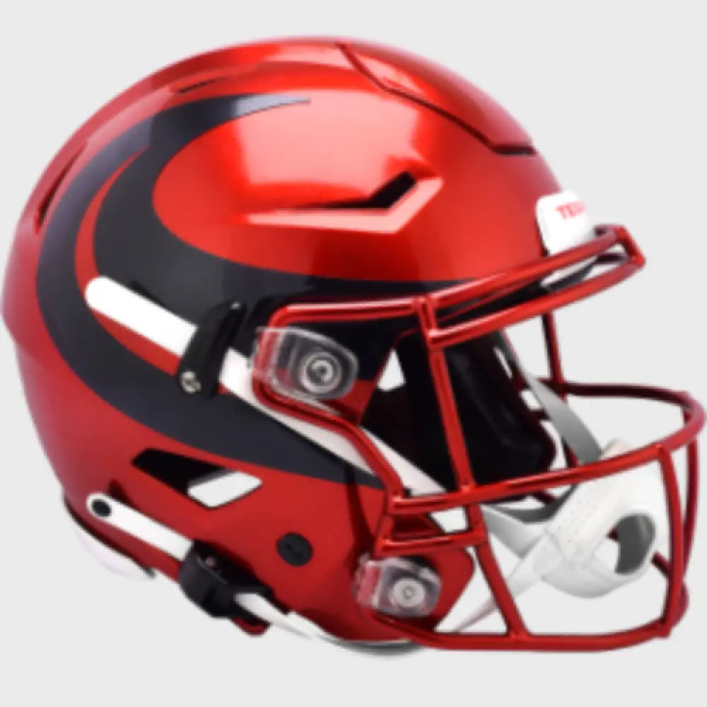 Houston Texans SpeedFlex Football Helmet 2024 NEW Full Size Authentic Speedflex Throwback Helmet - NFL. Break4Sports & Collectibles, LLC