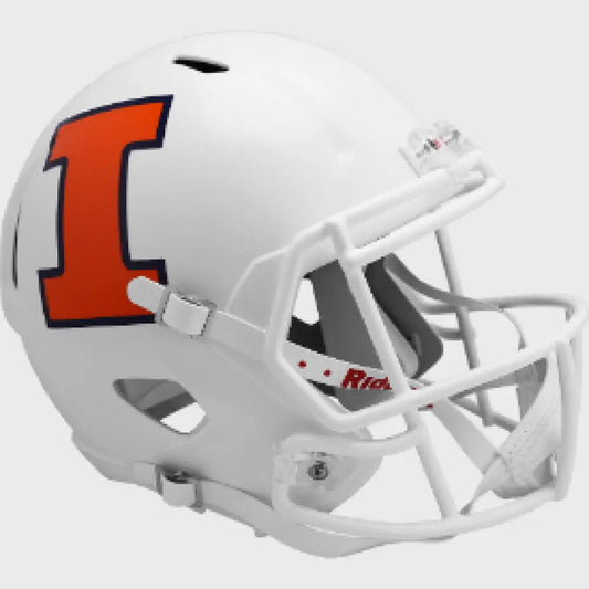 Illinois Fighting Illini Full Size Speed Replica Football Helmet Satin- NCAA Break4Sports & Collectibles, LLC
