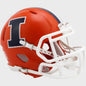 Illinois Fighting Illini NCAA Mini Speed Football Helmet Orange - NCAA Break4Sports & Collectibles, LLC
