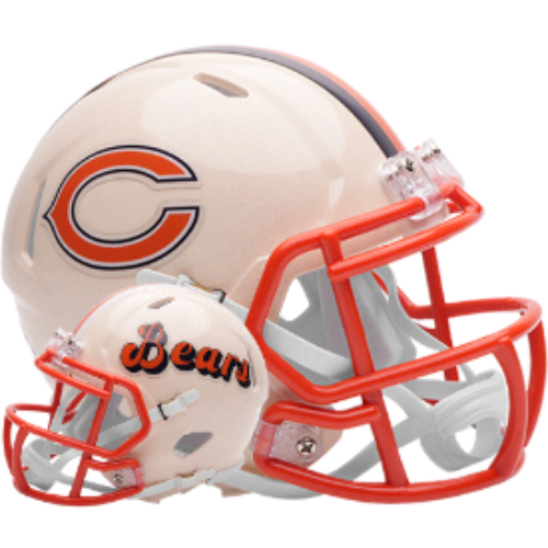 Chicago Bears Speed Mini Football Helmet RETRO - NFL Break4Sports & Collectibles, LLC