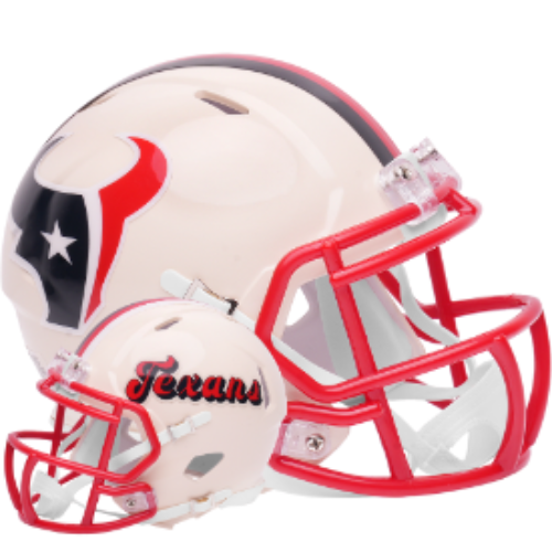 Houston Texans Speed Mini Football Helmet RETRO - NFL Break4Sports & Collectibles, LLC