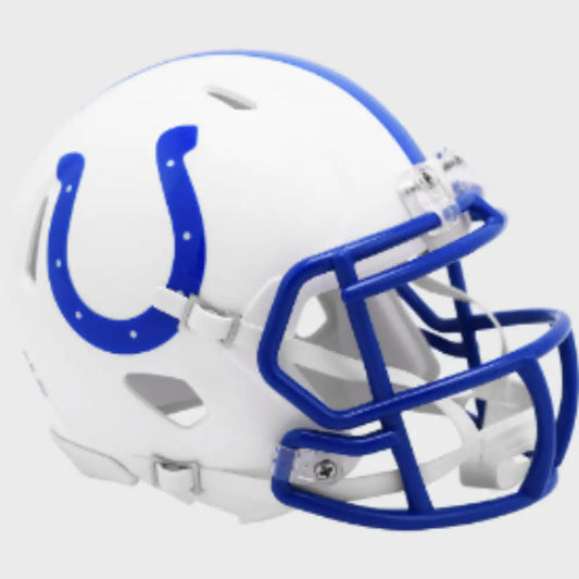 Indianapolis Colts  1995 to 2003  Riddell Mini Speed Throwback Helmet NFL Break4Sports & Collectibles, LLC