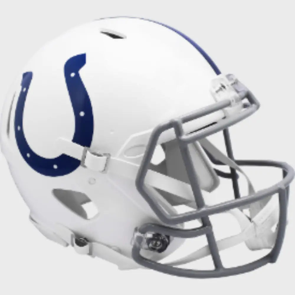 Indianapolis Colts Full Size Authentic  2004 to 2019 Speed Throwback Football Helmet - NFL Break4Sports & Collectibles, LLC